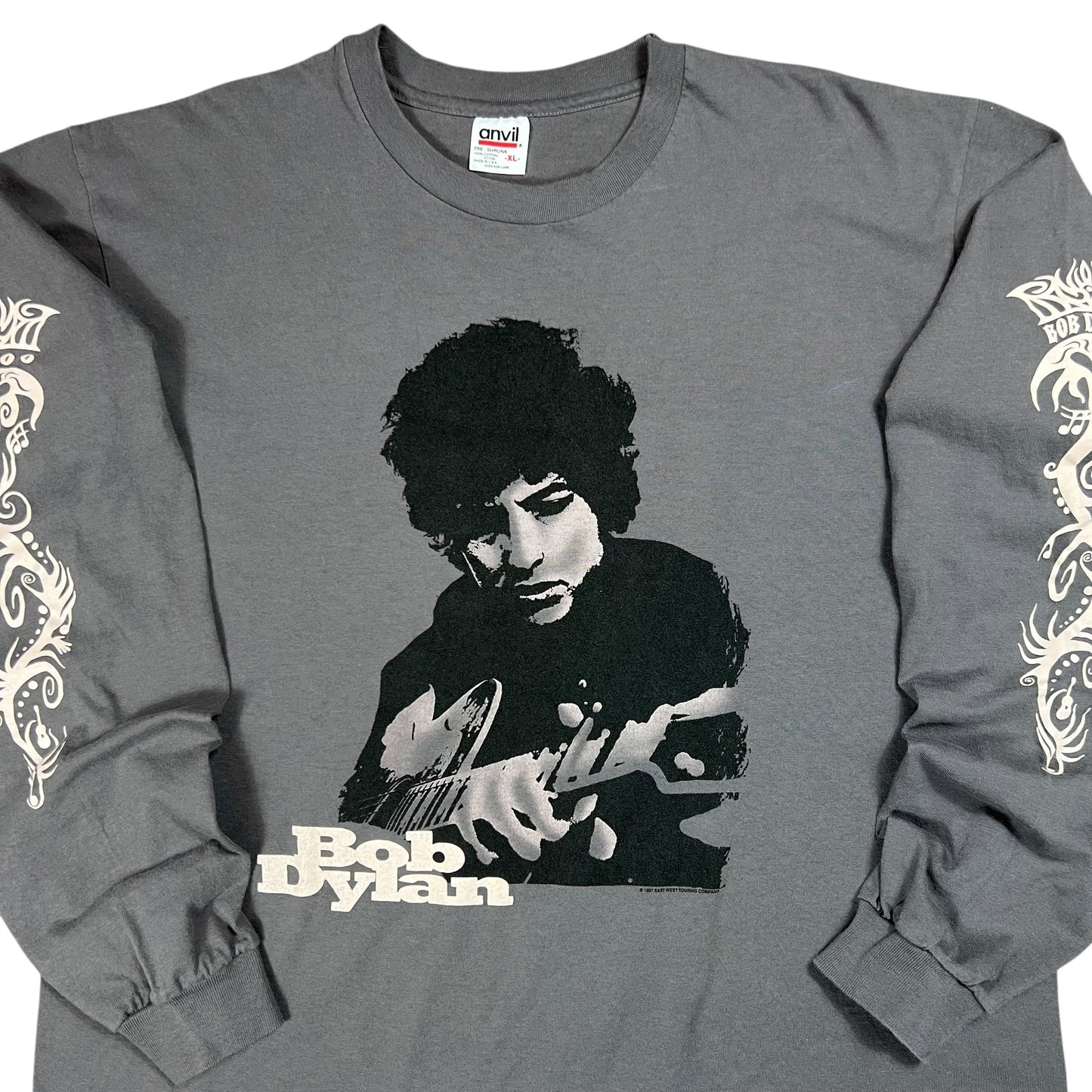 Vintage 2000 Bob Dylan tour long sleeve print shirt (XL)