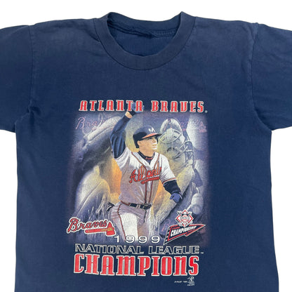 Vintage 1999 Atlanta Braves National League Champs tee (XS)