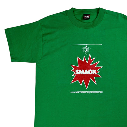 Vintage 80s Herman Miller MCM Furniture Christmas Party 1978 staff tee (L)