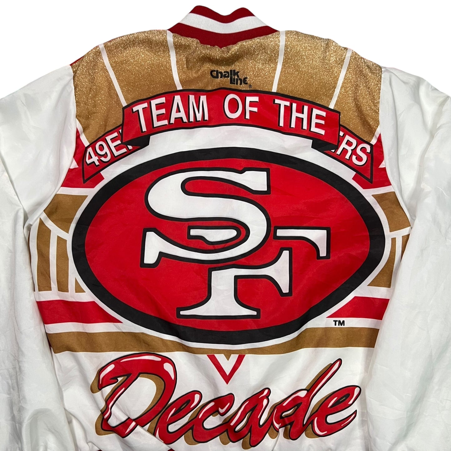 Vintage 90s Chalk Line San Francisco 49ers Fanimation NFL jacket (S)