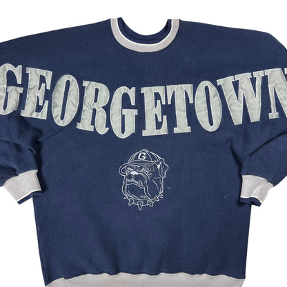 Vintage 90s Legends Athletics Georgetown Hoyas spell out crewneck (L)
