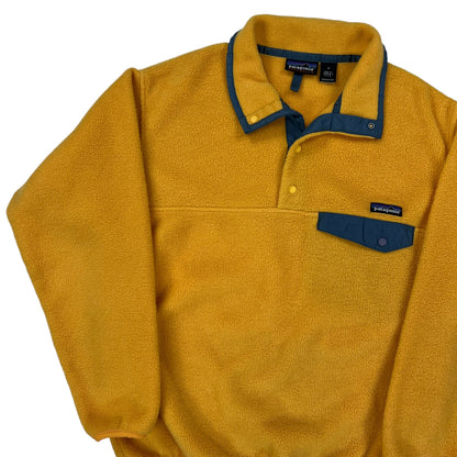 Vintage 90s Patagonia Synchilla Snap T yellow fleece (M)