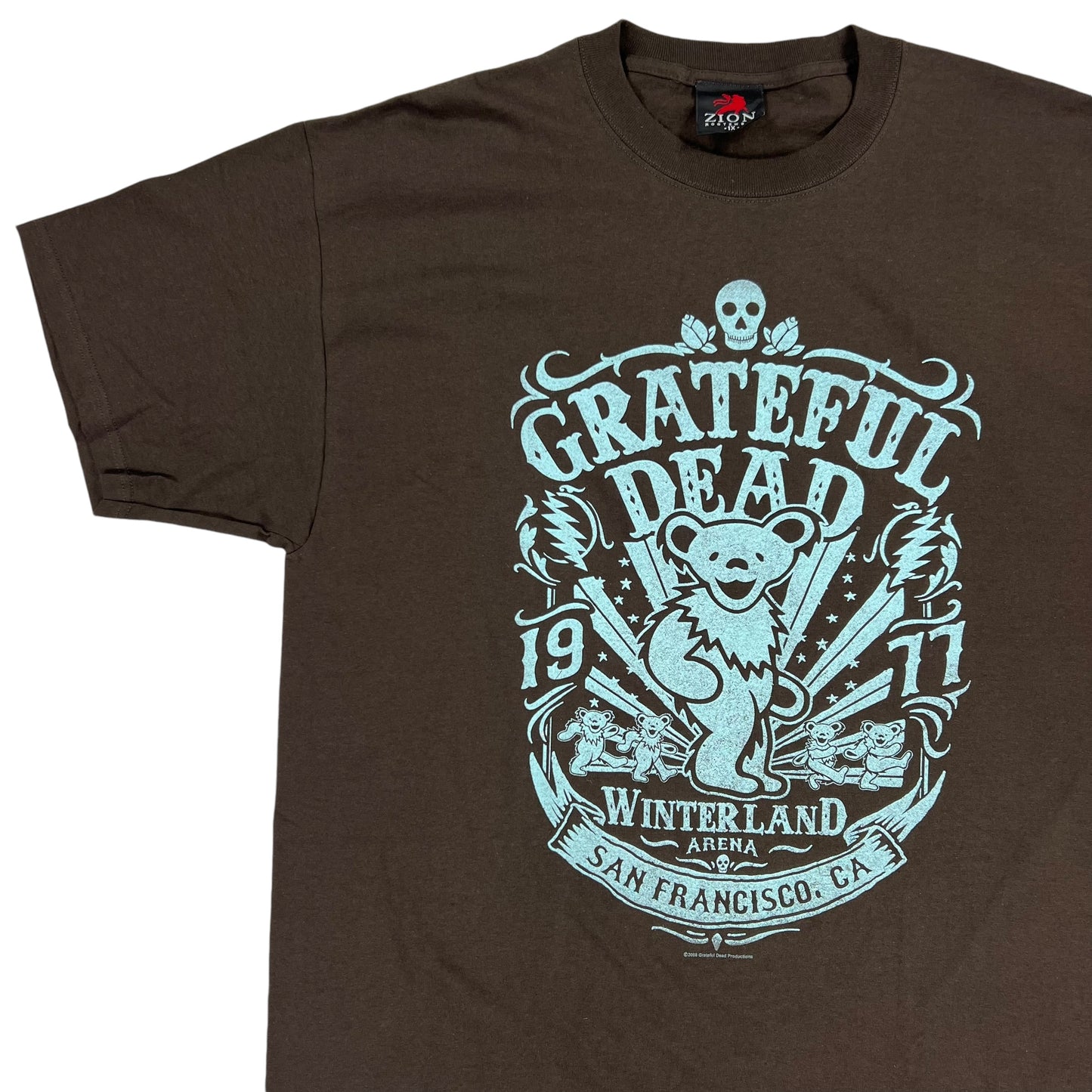 2008 Zion Grateful Dead Winterland 77 band tee (XL)