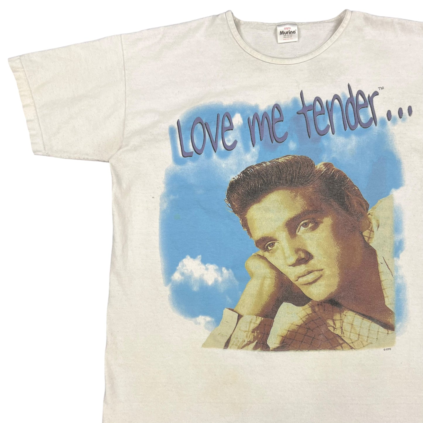 Vintage 90s Murina Elvis Presley tee (XL)