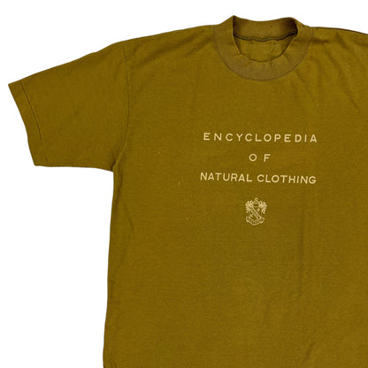 Vintage 90s Encyclopedia of Natural Clothing tee (M)