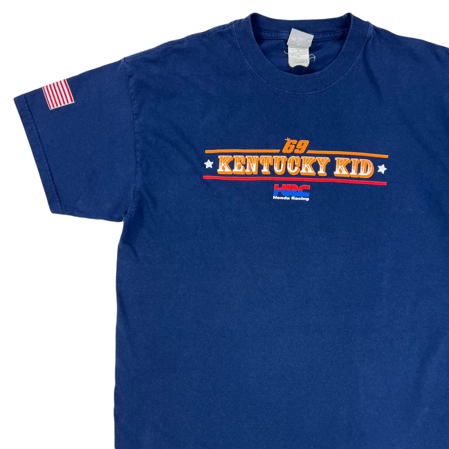 Vintage 2006 Honda Racing Kentucky Kid 69 tee (L)