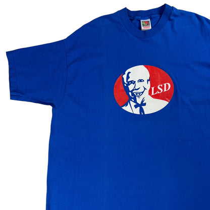 Vintage 90s LSD Kernel Sanders Acid parody tee (XL)