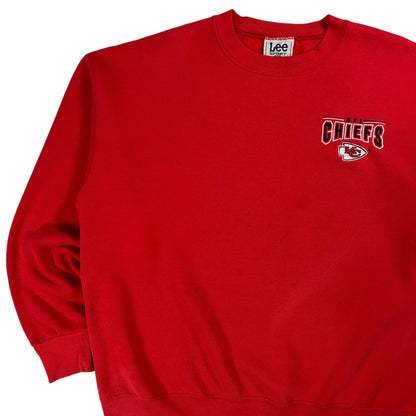 Vintage 90s Lee Sport Kansas City Chiefs crewneck (XL)