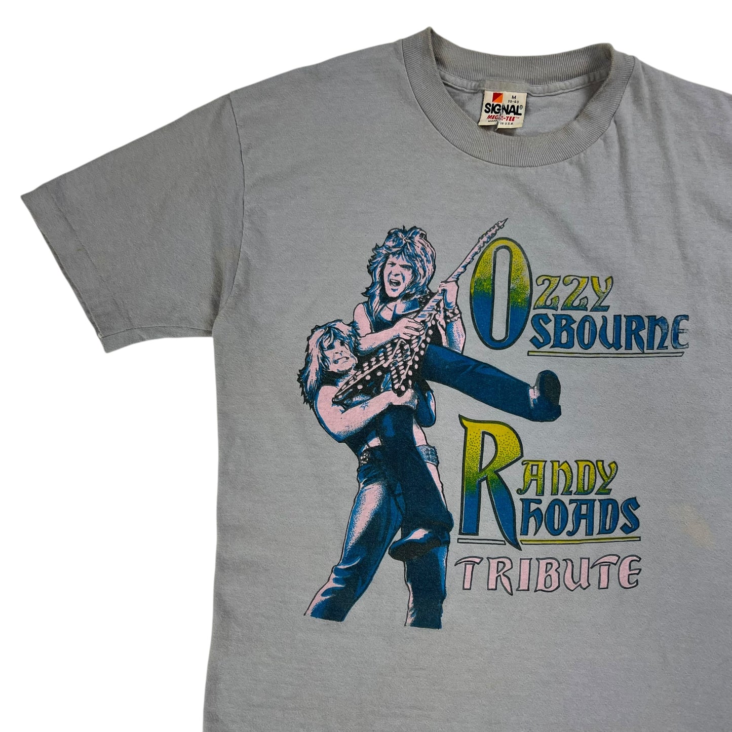 Vintage 1982 Ozzy Osbourne Randy Rhodes memorial tee (M)