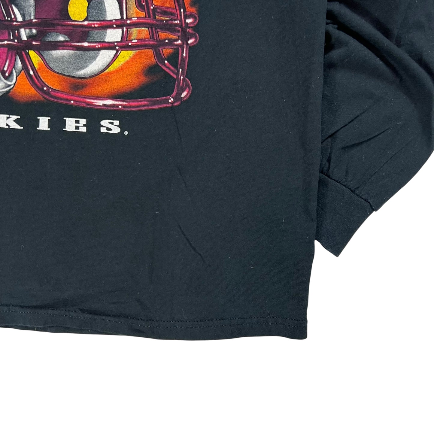 Vintage Y2K Virginia Tech Hokies Flames Football long sleeve (L)