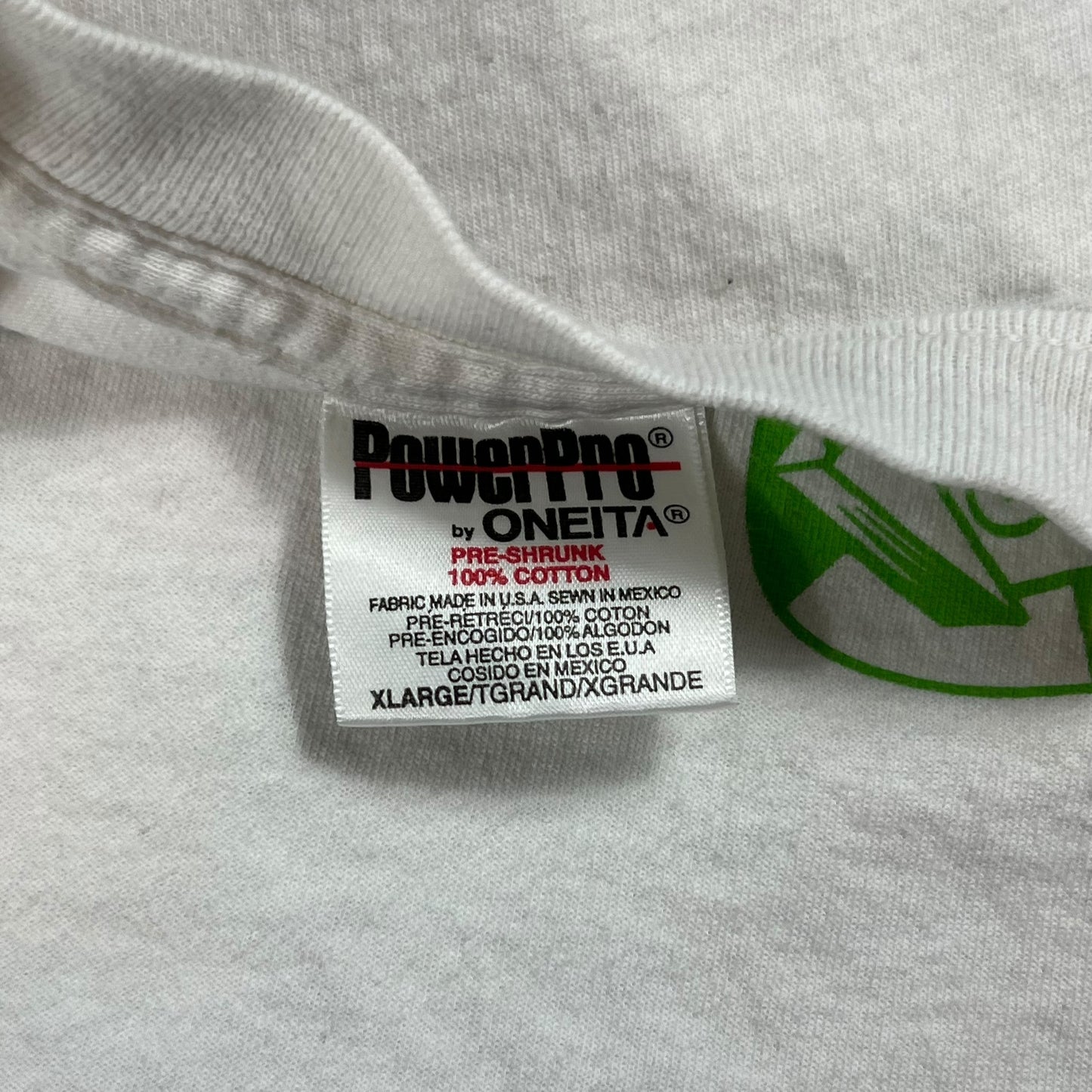 Vintage 90s Oneita Power Pro Cosmic Cafe shirt shirt tee (XL)