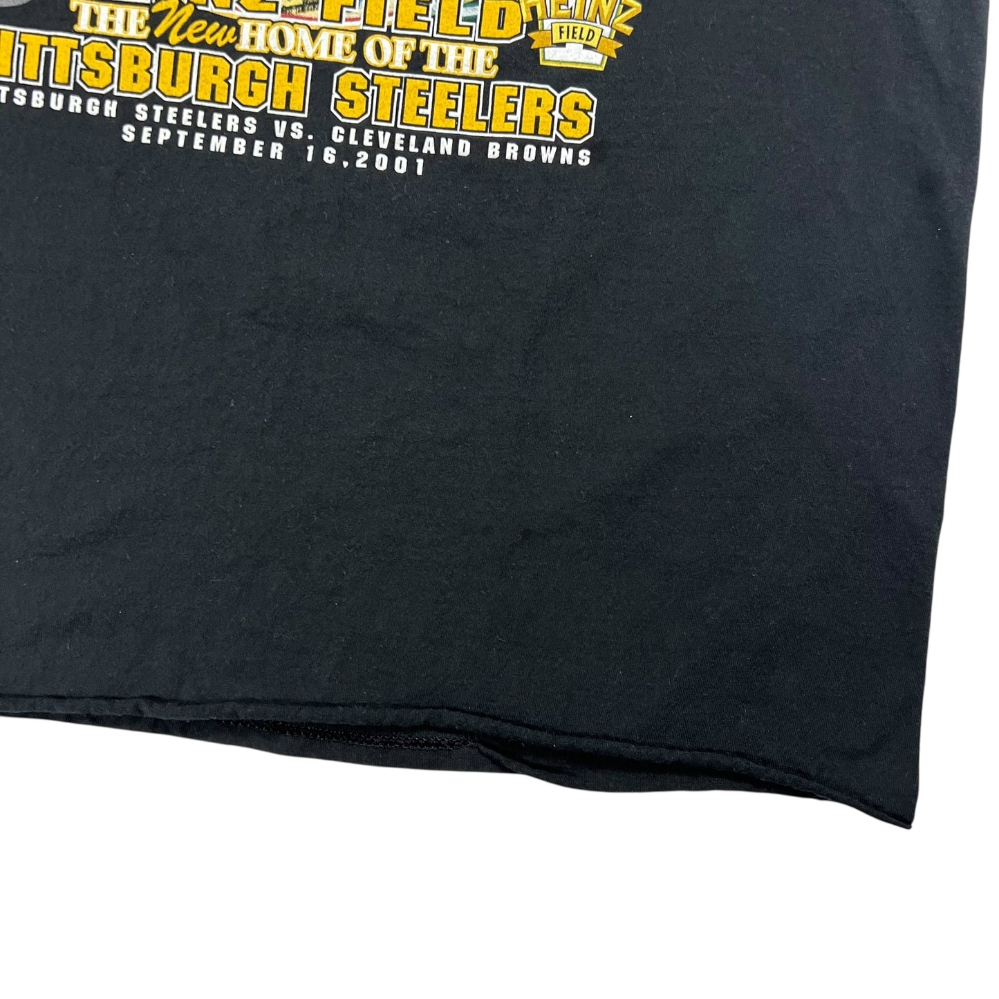 Vintage 2001 Pittsburgh Steelers Cleveland Browns Heinz Field tee (XL)