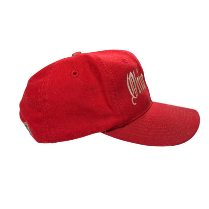 Vintage 90s The Game Ohio State University Buckeyes Script wool SnapBack