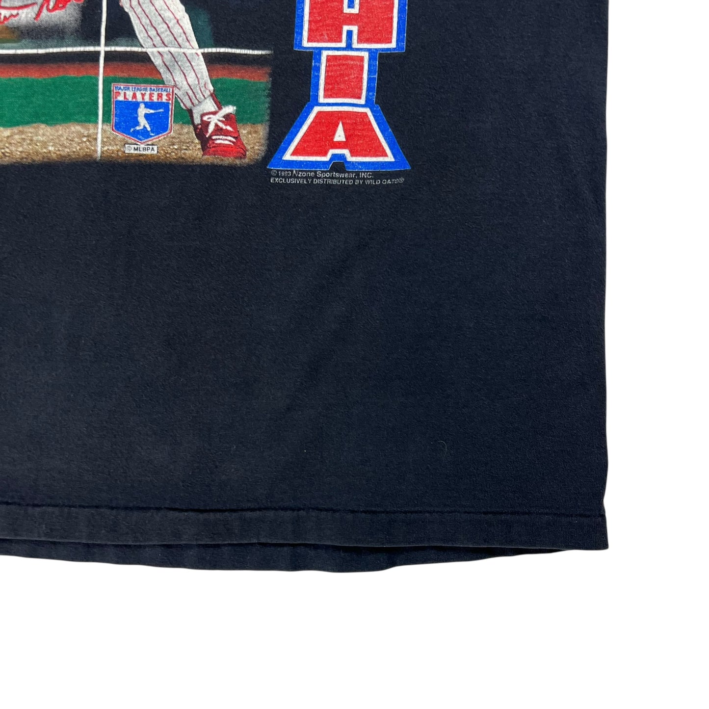 Vintage 1993 Philadelphia Phillies players MLB tee (XL)