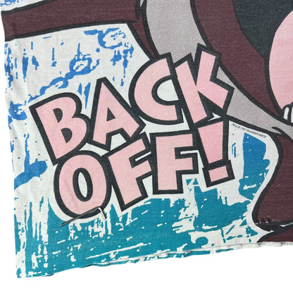 Vintage 1993 Looney Tunes Taz Tasmanian Devil all over print tee (XXL)