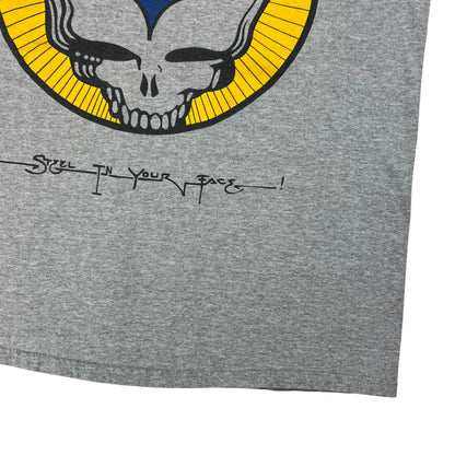 Vintage Y2K Grateful Dead Pittsburgh Steelers Steel Your Face band tee (S)