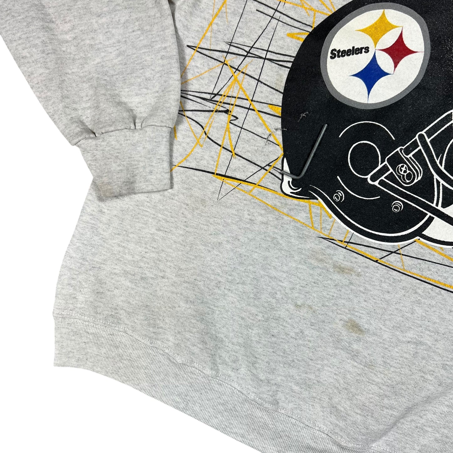 Vintage 90s Pittsburgh Steelers spell out crewneck (XL)
