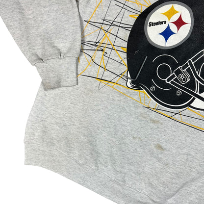 Vintage 90s Pittsburgh Steelers spell out crewneck (XL)