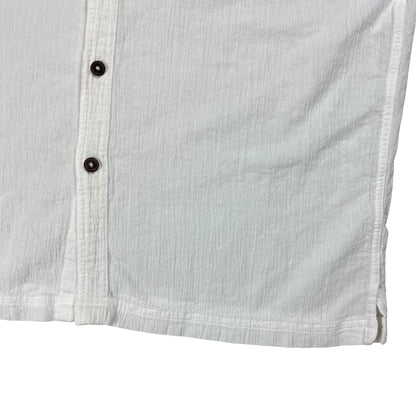 2009 Patagonia organic cotton white button up shirt (M)