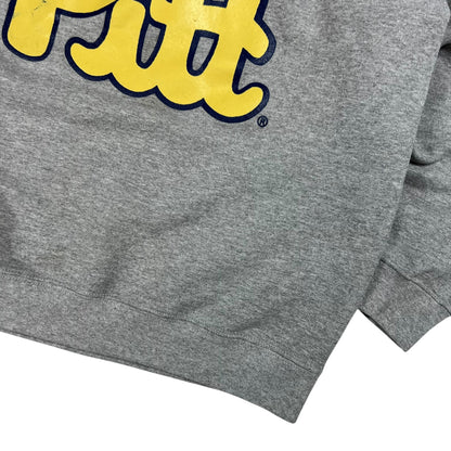 Vintage Y2K Pitt Panthers University of Pittsburgh 1/4 zip sweatshirt (M)