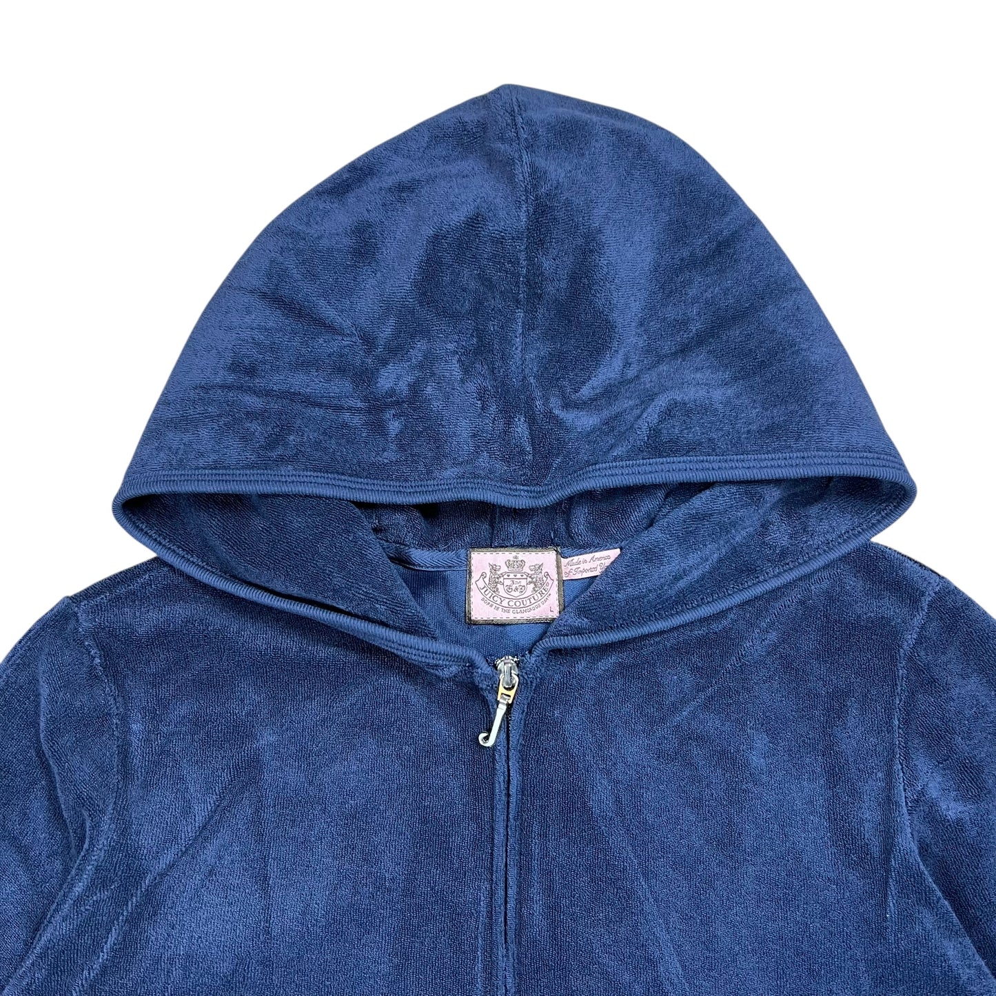 Vintage Y2K Juicy Couture women’s zip up hoodie (L)