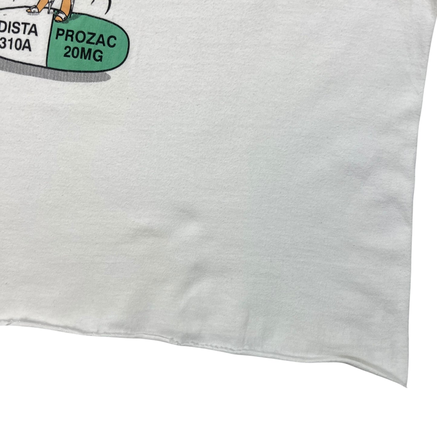 Vintage 90s Marilyn Monroe Prozac Nation antidepressants tee (L)