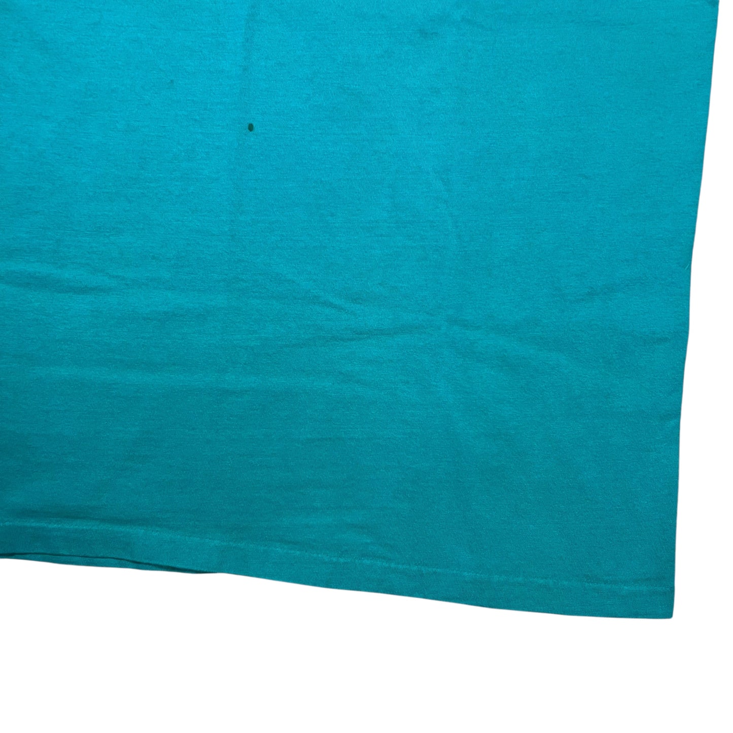 Vintage 90s L.L. Bean Hanes Mount Katahdin teal logo art tee (L/XL)