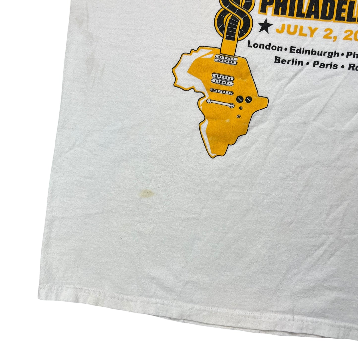 Vintage 2005 Live Aid Philadelphia band festival tee (XL)