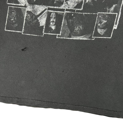 Vintage Y2K Slipknot band members faded band tee (L)
