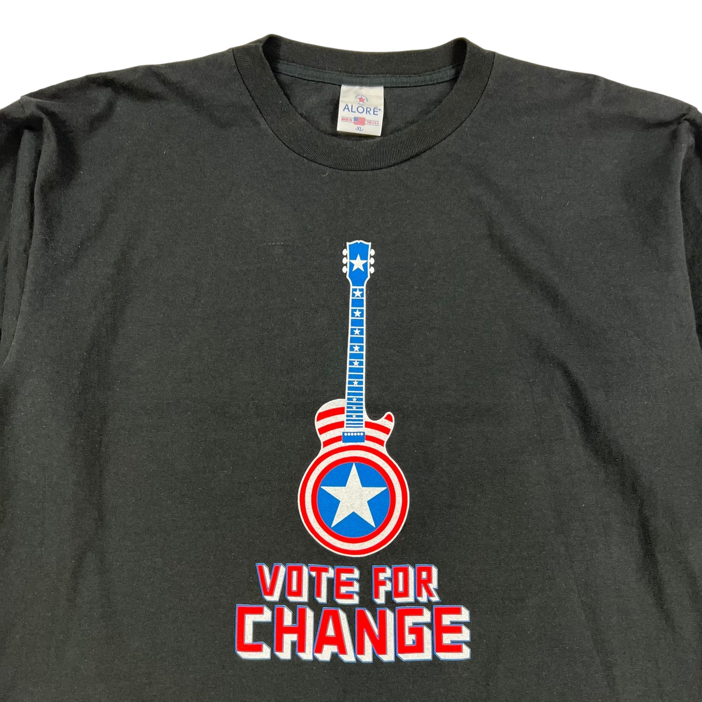 Vintage 2004 Vote for change Bruce Springsteen REM Bright Eyes John Fogerty long sleeve shirt (XL)