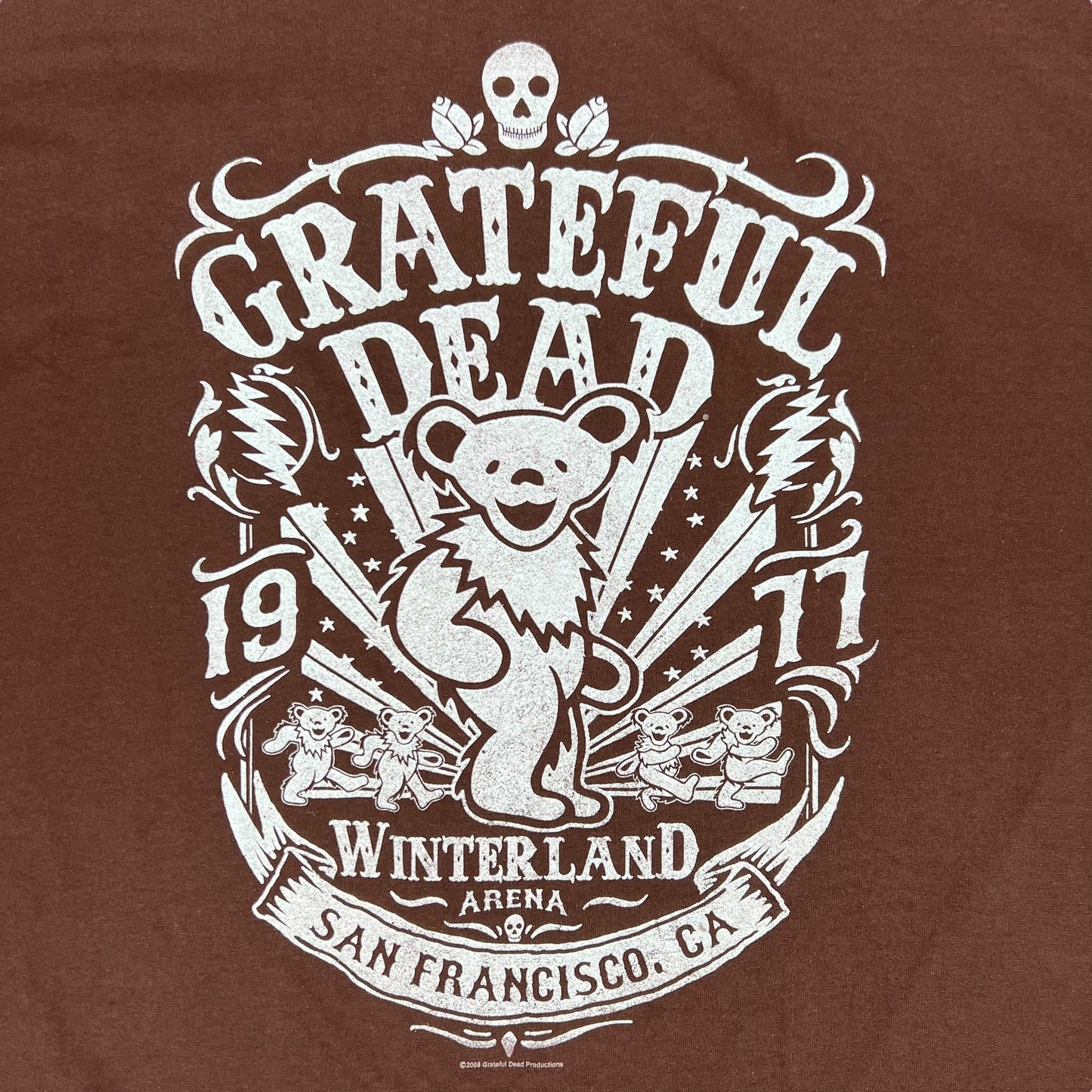 2008 Zion Grateful Dead Winterland 77 band tee (XL)