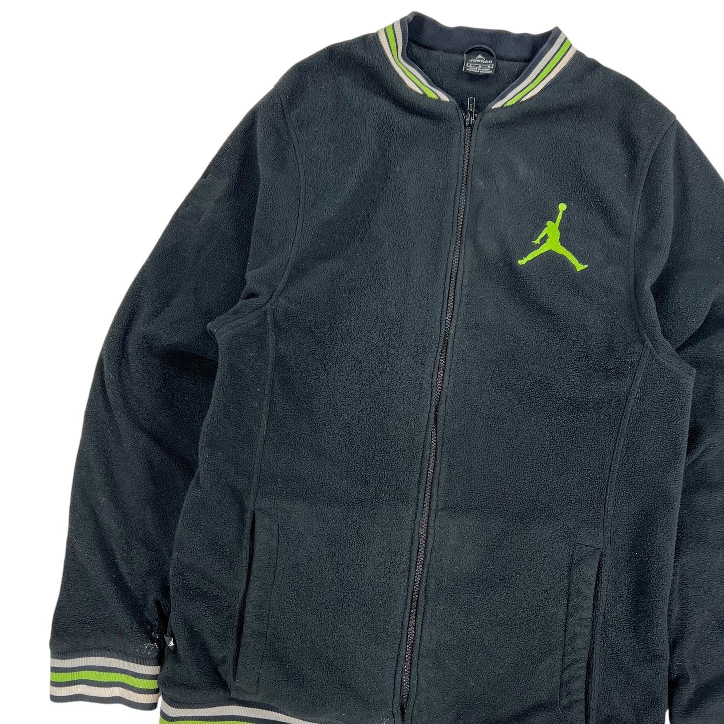 Vintage Y2K Air Jordan Chicago fleece jacket (M)