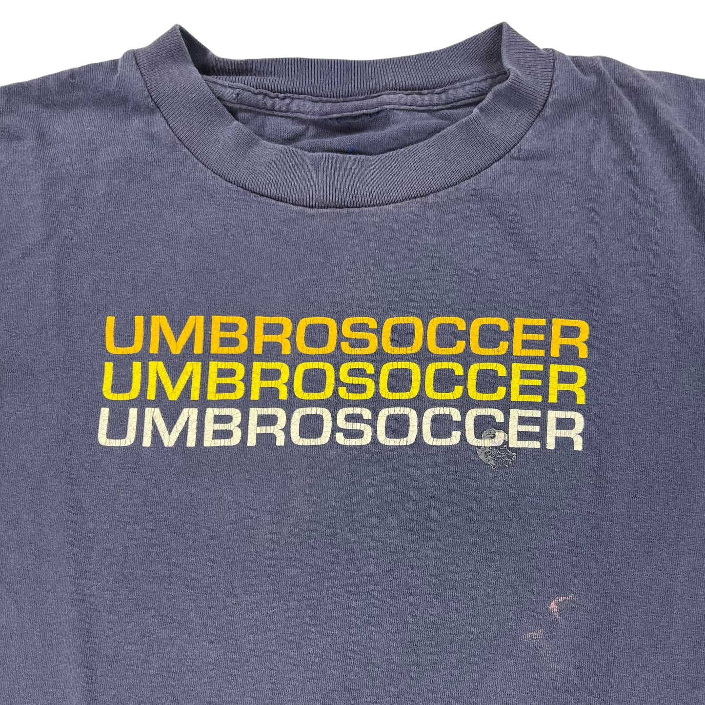 Vintage 90s Umbro Soccer faded tee (S)