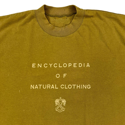 Vintage 90s Encyclopedia of Natural Clothing tee (M)