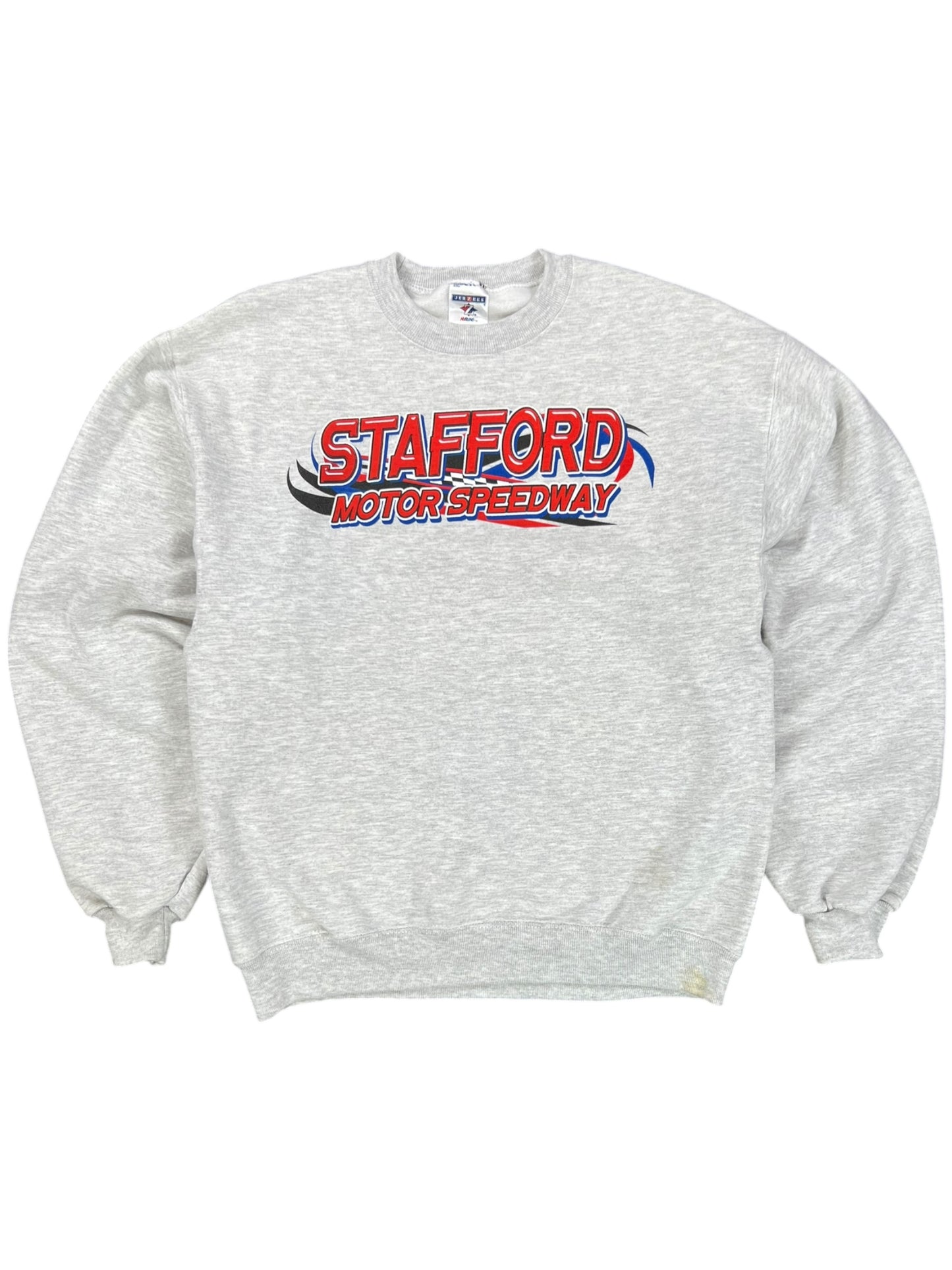 Vintage Y2K NASCAR Stafford Motor Speedway racing crewneck (S)