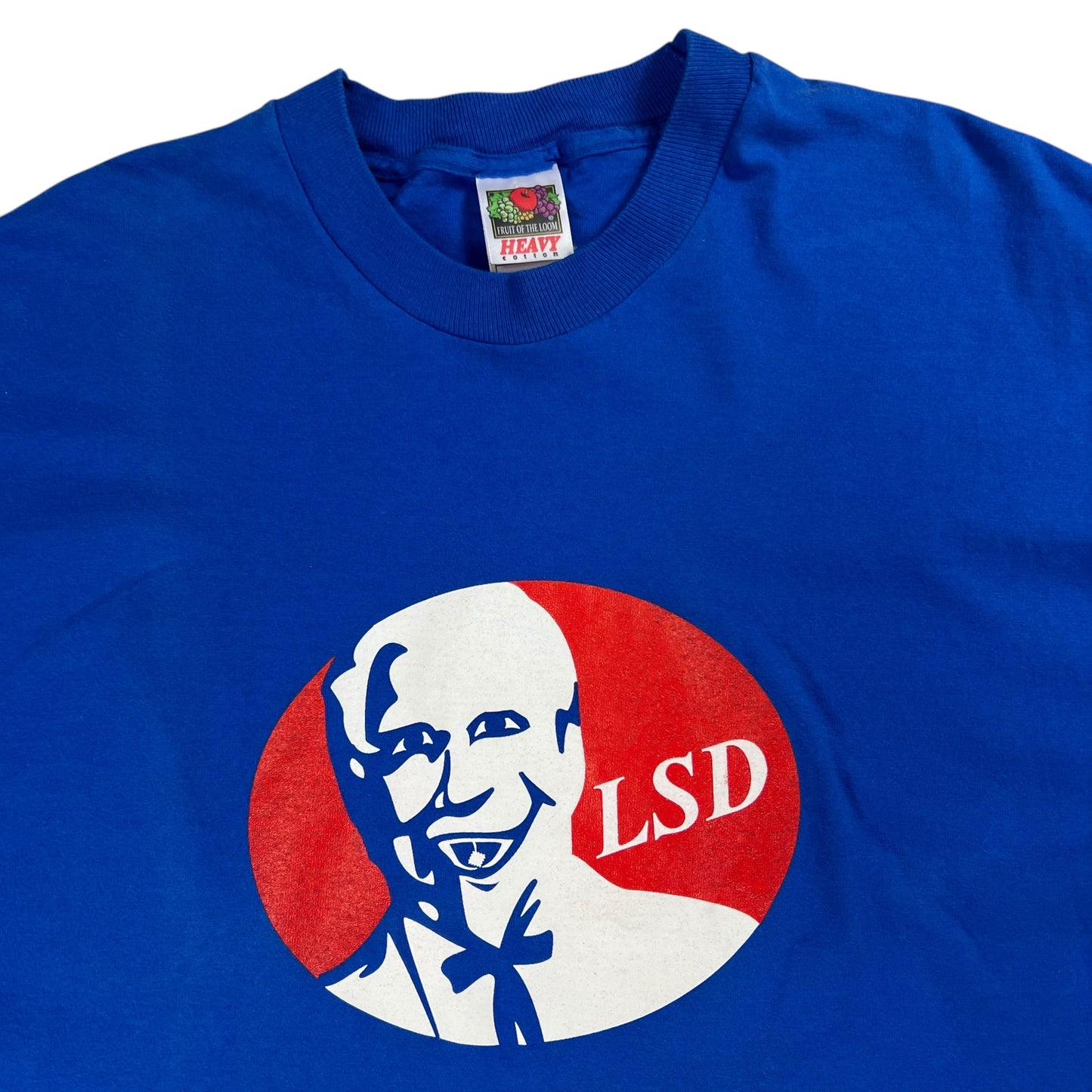 Vintage 90s LSD Kernel Sanders Acid parody tee (XL)