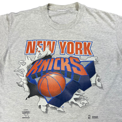 Vintage 90s New York Knicks break through NBA tee (L)