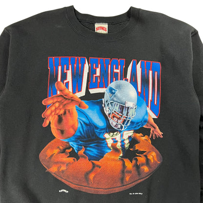 Vintage 1994 Nutmeg New England Patriots break through crewneck (L)