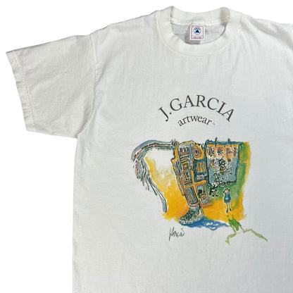 Vintage 1995 Jerry Garcia art wear Grateful Dead art tee (L)