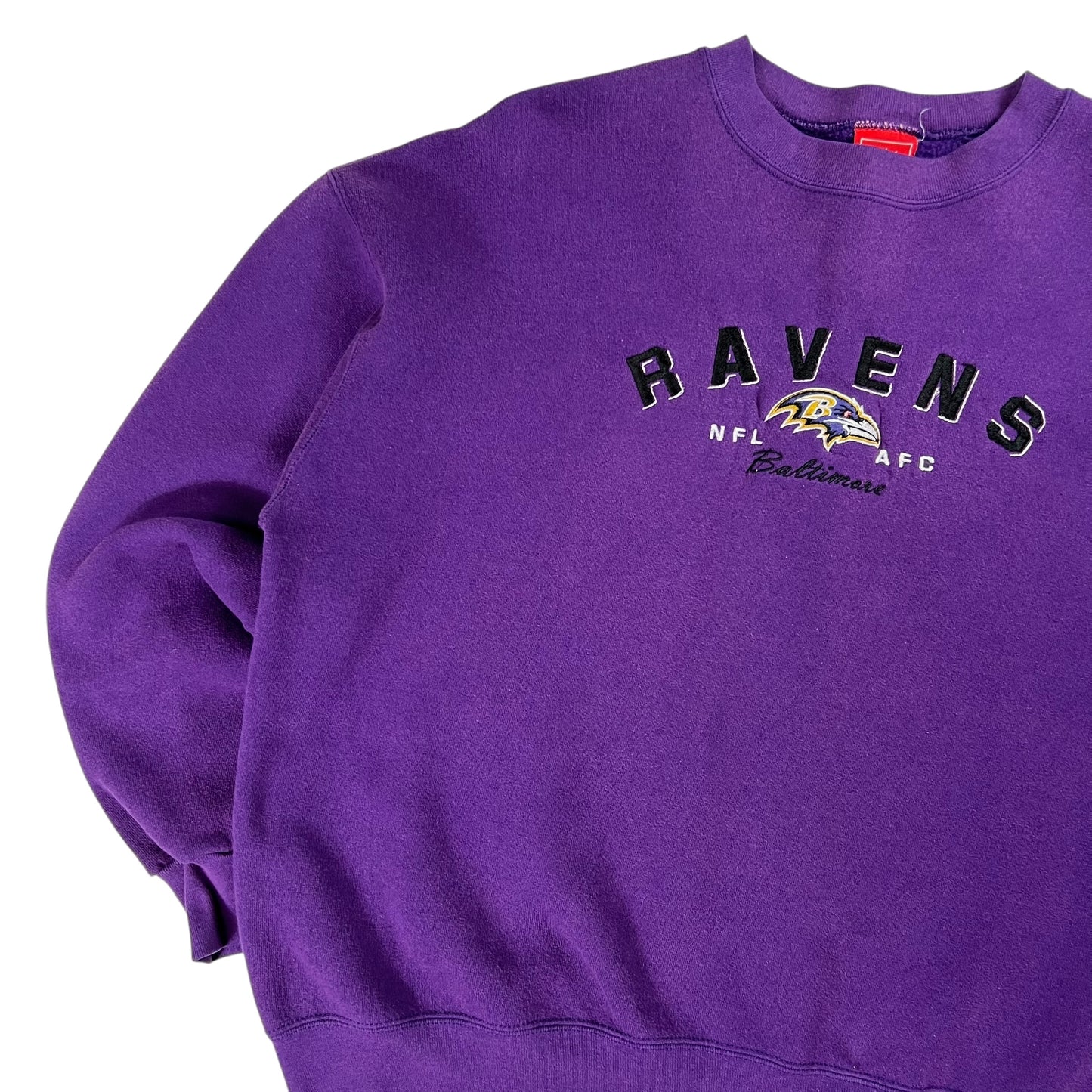 Vintage Y2K Baltimore Ravens NFL crewneck (XL)