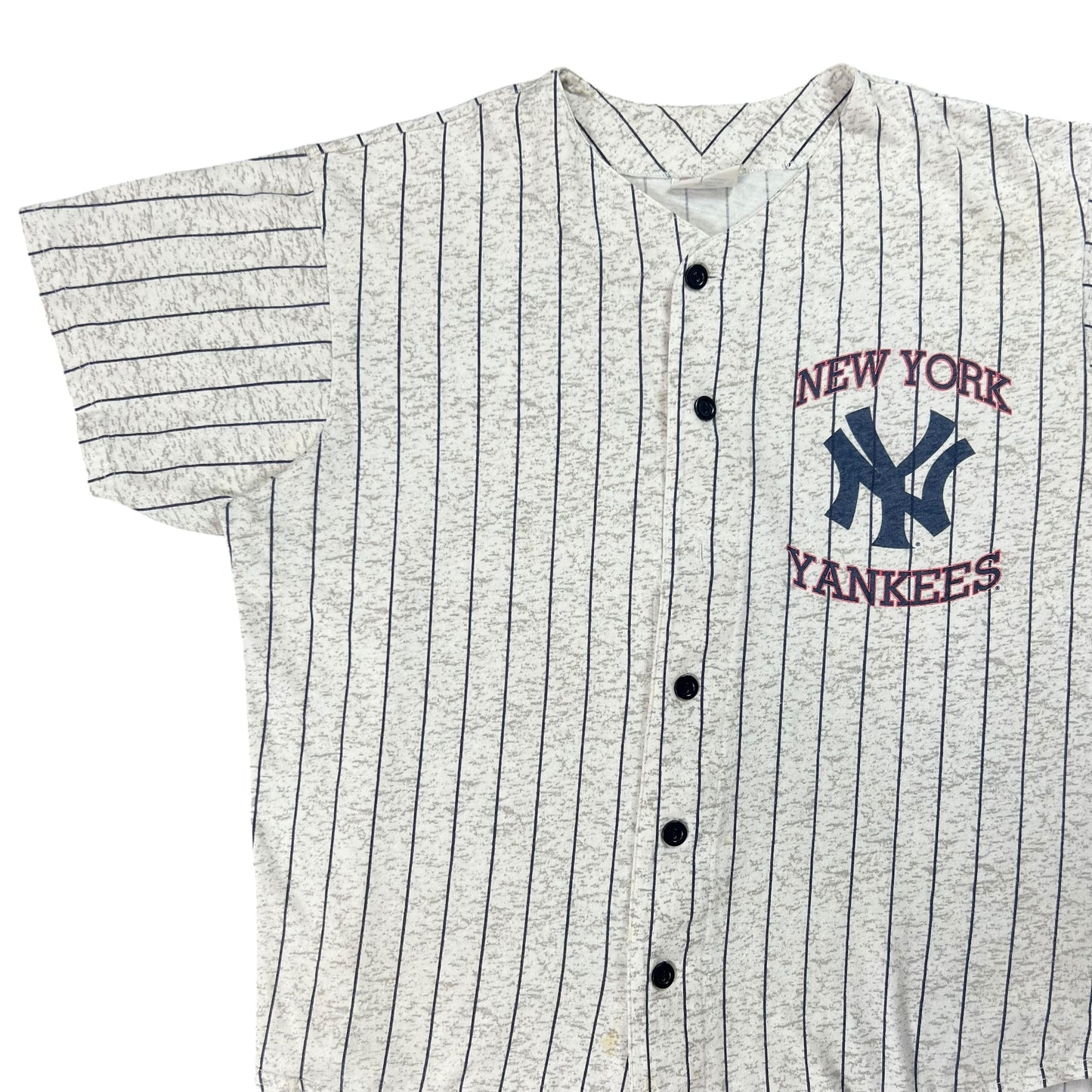 Vintage 90s New York Yankees pin stripe jersey (XL)
