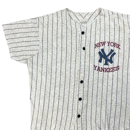 Vintage 90s New York Yankees pin stripe jersey (XL)