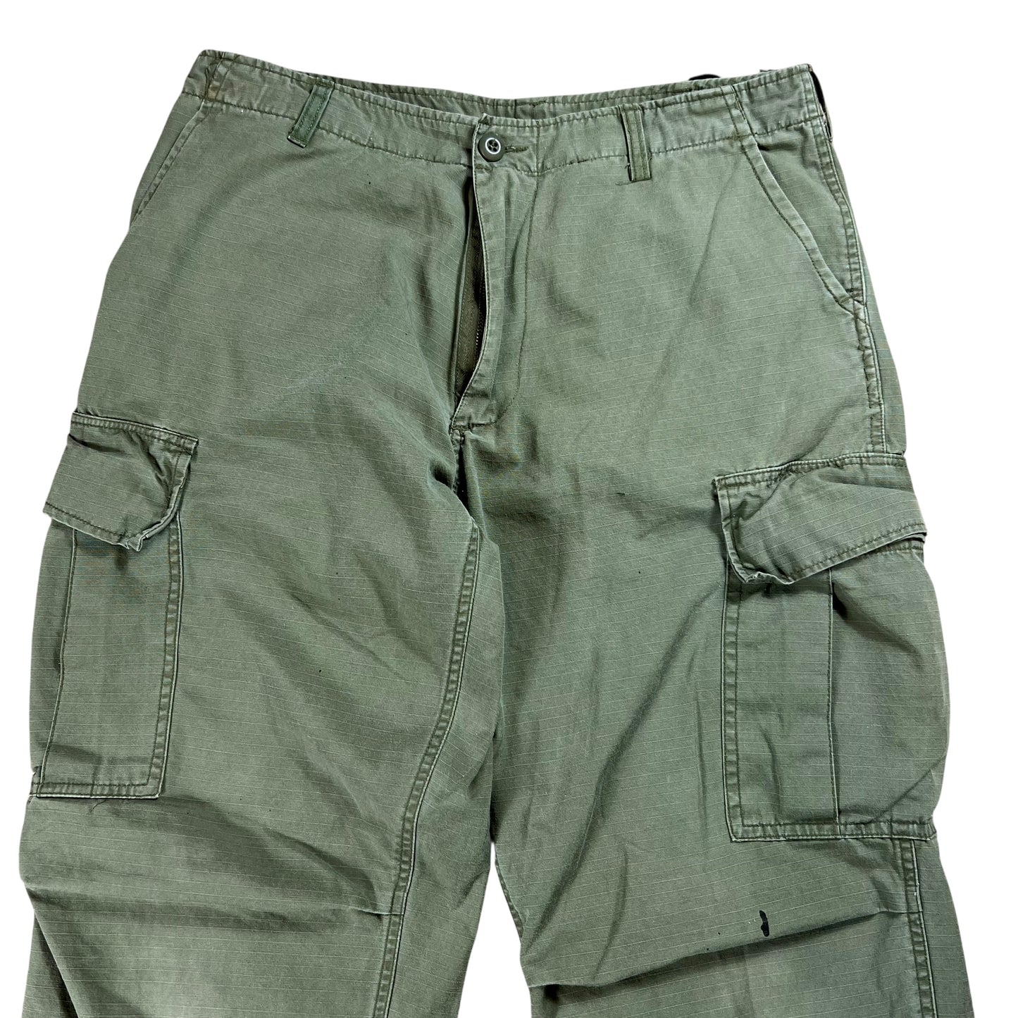 Vintage 1969 OG-107 Class 1 Vietnam era cargo military pants (35x30)