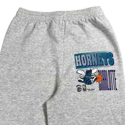 Vintage 90s Hanes Charlotte Hornets NBA sweat pants (M)