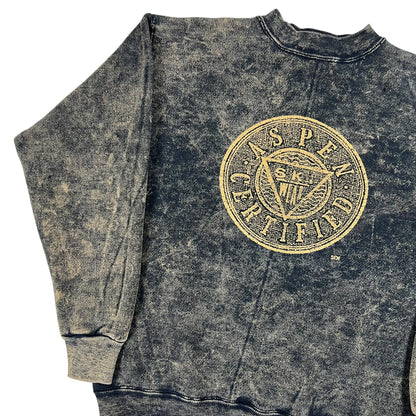 Vintage 90s Aspen Certified Ski Wear acid wash crewneck (M)