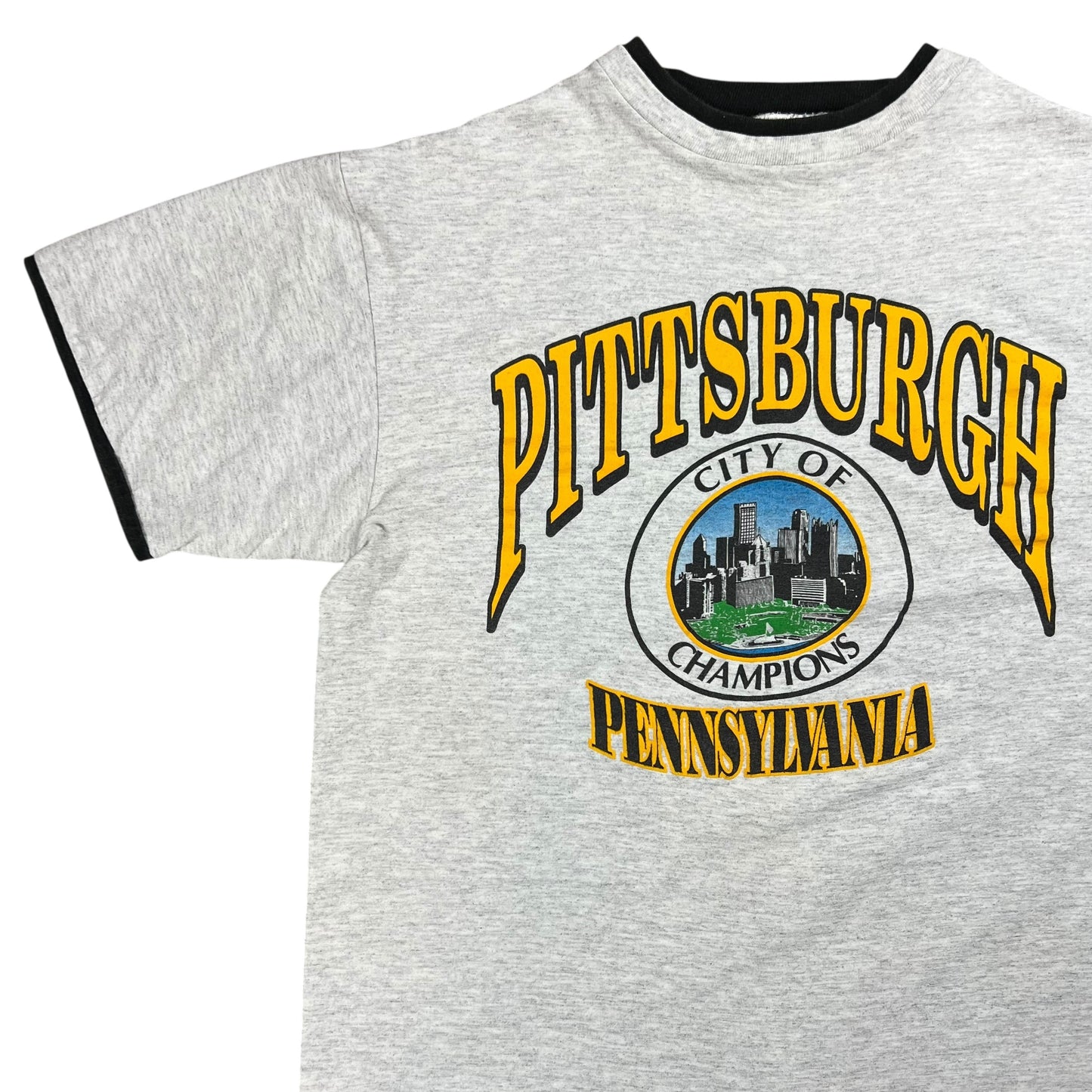 Vintage 90s Pittsburgh Sports City of Champions tee (M)