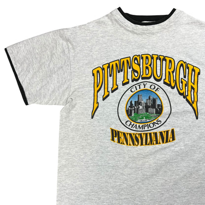 Vintage 90s Pittsburgh Sports City of Champions tee (M)