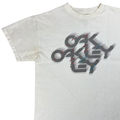 Vintage Y2K Oakley logo tee (M)