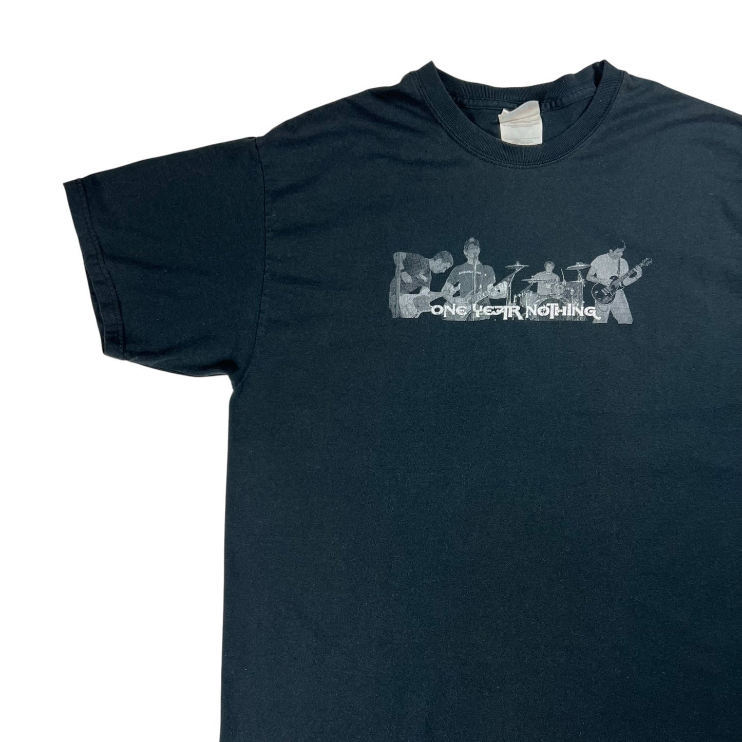 Y2K Nothing shoegaze band tee (L)