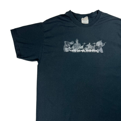 Y2K Nothing shoegaze band tee (L)